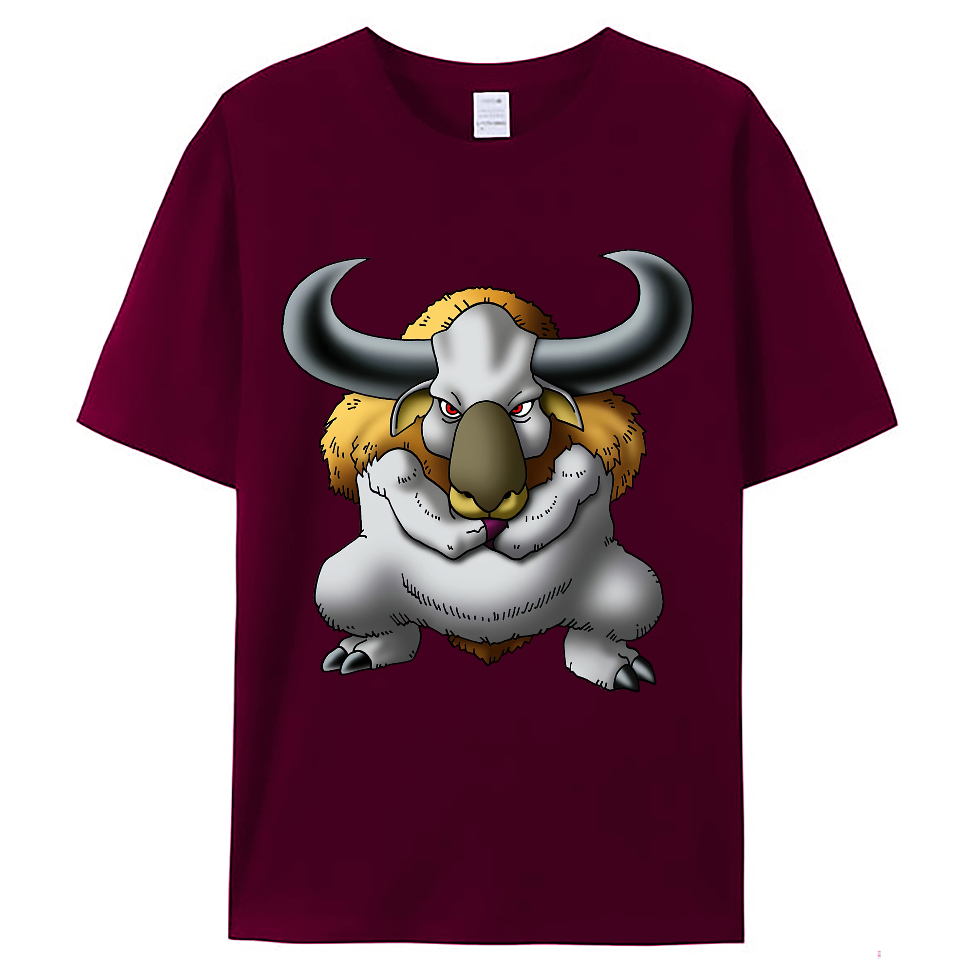 （画像用） ドラゴンクエスト Doragon Kuesuto Dragon Quest レディースカジュアルプリントTシャツ（綿100％）